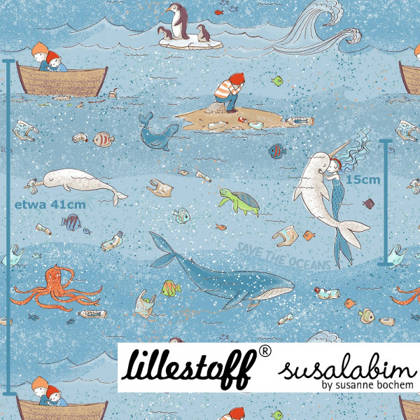 Bio-Jersey "Save the Oceans" fra Susalabim