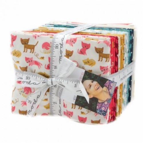 Fat Quarter Bundle “Woof Woof Meow“ fra moda