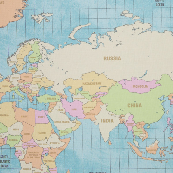 Dekostof “Amar" World Map