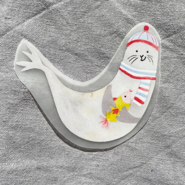 Bügelbild "Seehund"