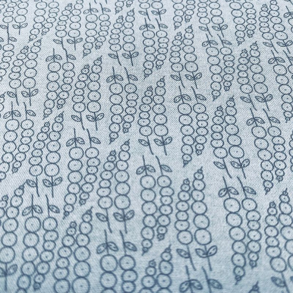 Bomuld "Fairy Garden" blue