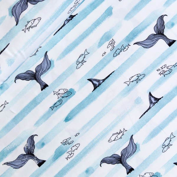 Bomulds-Jersey "Ocean Adventure"