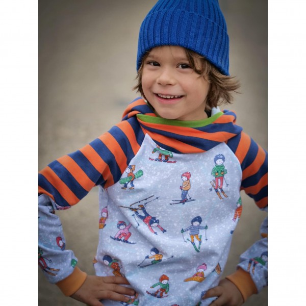 BIO-French Terry “Wichtelwintersport“ by susalabim