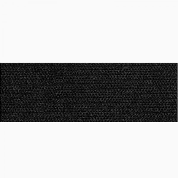 30mm Elastikband schwarz