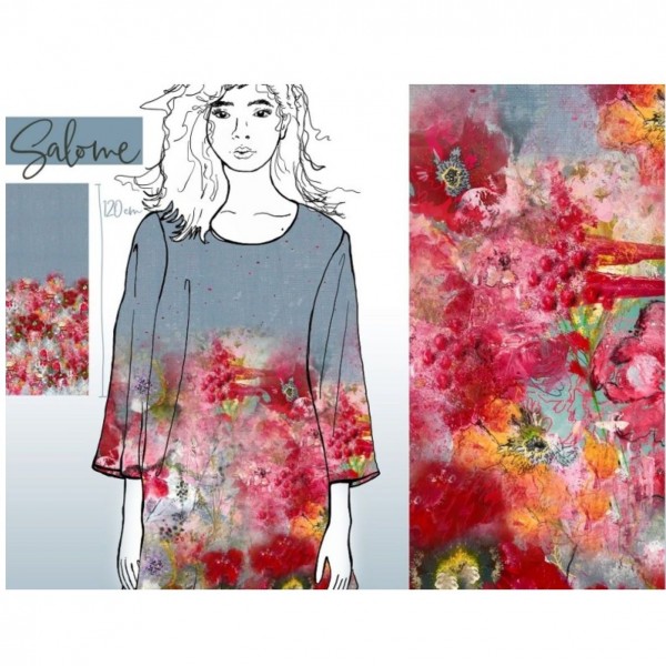 120 cm BIO-Jersey-Panel "Salome" by Tante Gisi