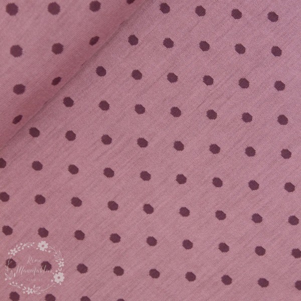 Doubleface-Uld-Jacquard "Prikker"