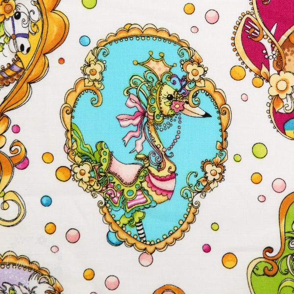 Bomuld “Carousel“ by Loralie