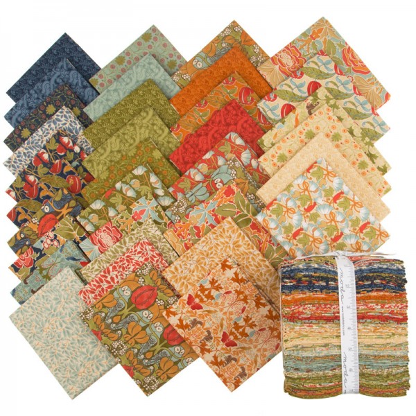 Fat Quarter Bundle “Voysey“ fra moda