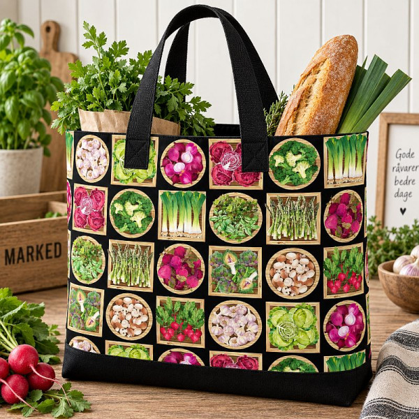 Bomuld "Market Garden"