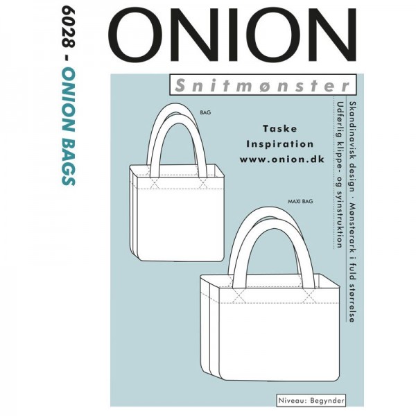 Snitmønster Onion 6028 "ONION BAGS"