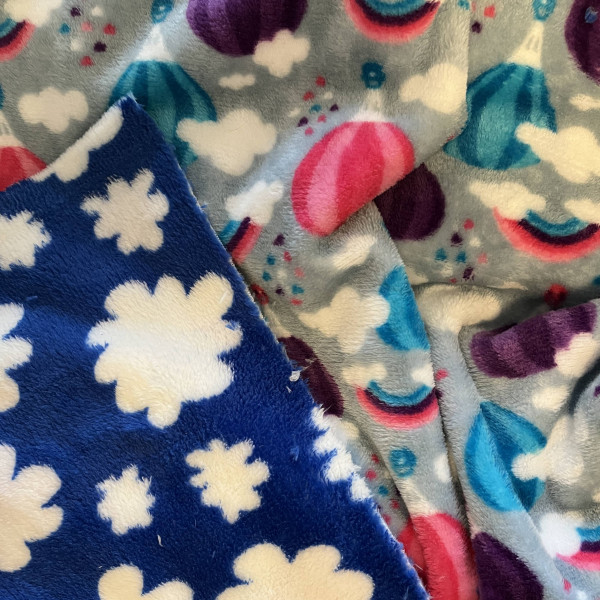 Micro-Fleece Doubleface “Ballon“