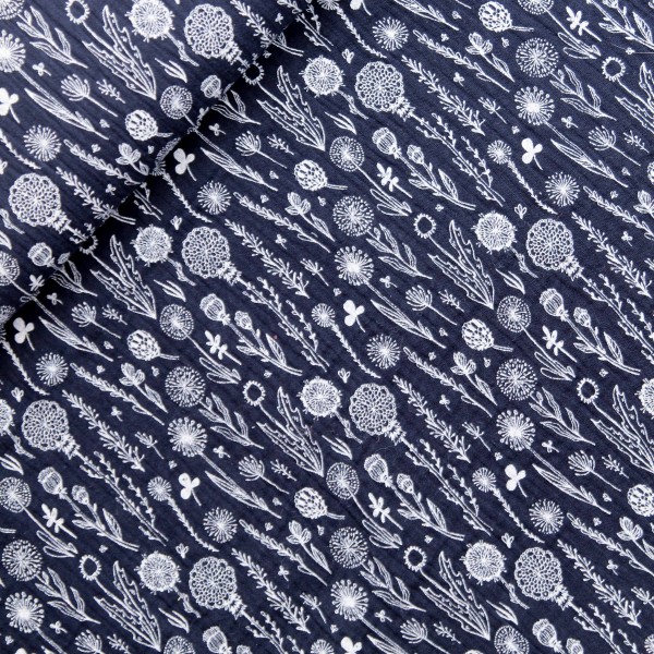 Double Gauze "Blomster eng" kollektion