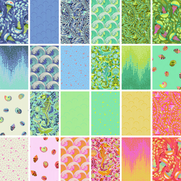 Fat Quarter Bundle “Zuma“ by Tula Pink