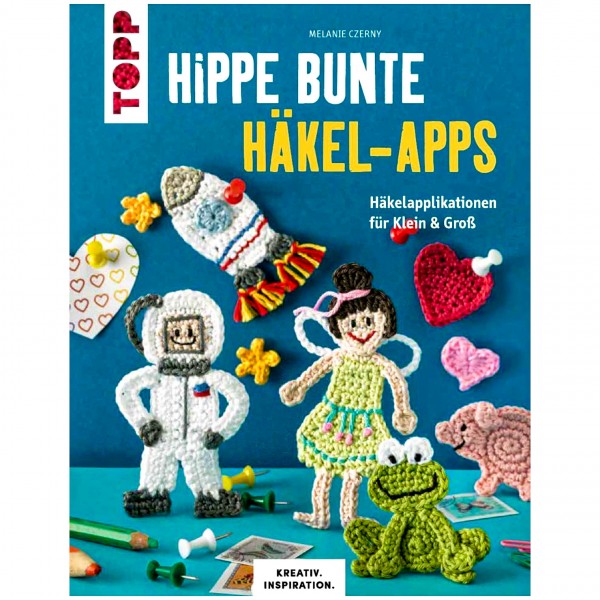 Bog “Hippe bunte Häkel-Apps“