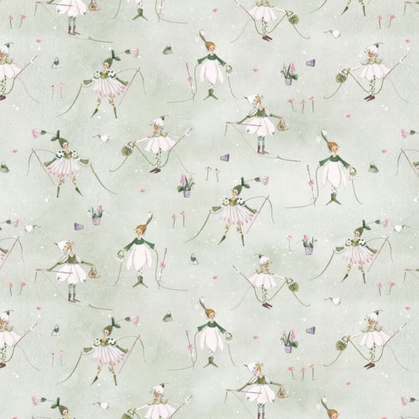 Bomuld "Frühlingszauber" fra acufactum