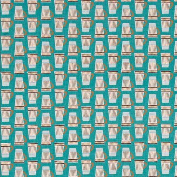 Bomuld "Vienna" Bomuld "Vienna" Cups teal