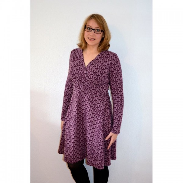 Snitmønster Kjole “Wickelkleid“ Dame str 32 - 58