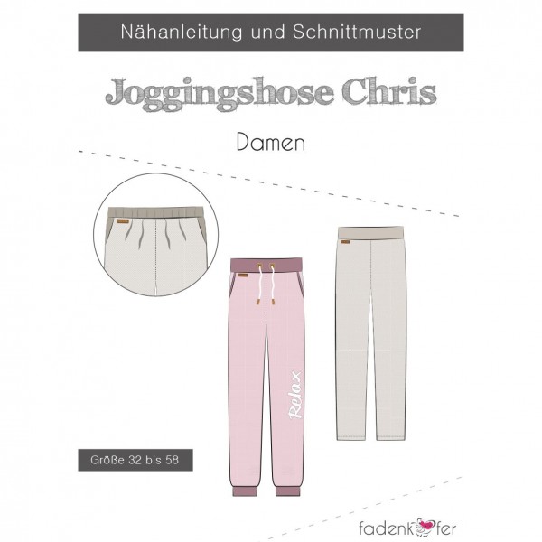 Papierschnittmuster "Jogginghose Chris" Damen...