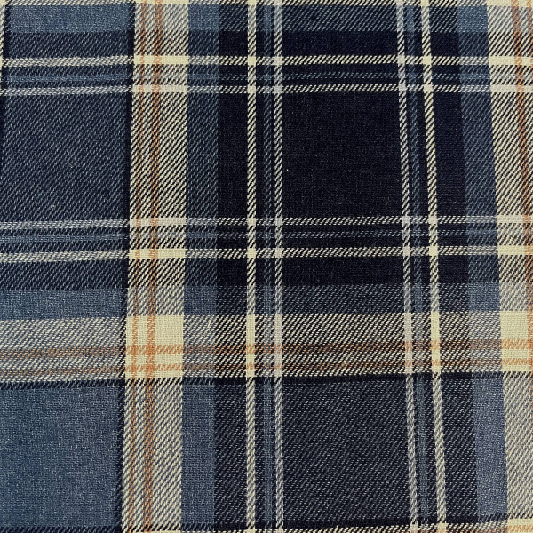 Flanel til skjorte ternet