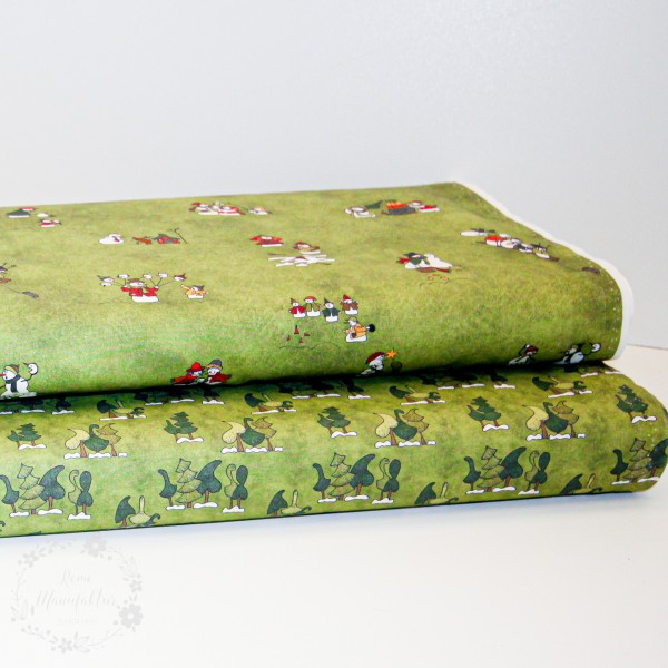 Bomuld "Winter Fun 300-063" by Quilt my Design