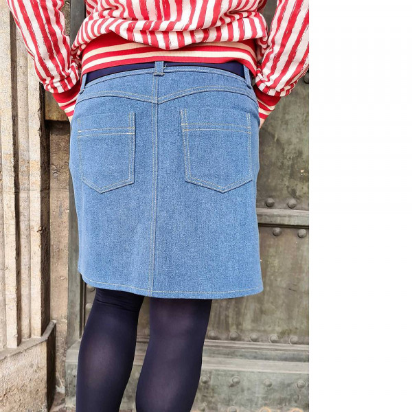 Papierschnittmuster "Jeansrock" Damen Gr. 32 - 58