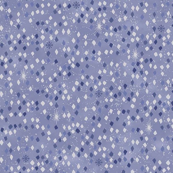 Bomuld "Snow Crystals" 4593-613