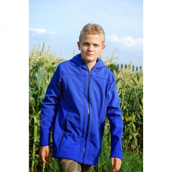 Snitmønster Kids-Softshell-Jakke “Quinn“ str 98 - 176