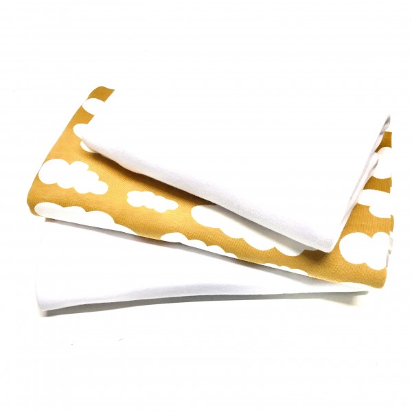 10 % SPAR-PAKKE Jersey "Clouds" sennep