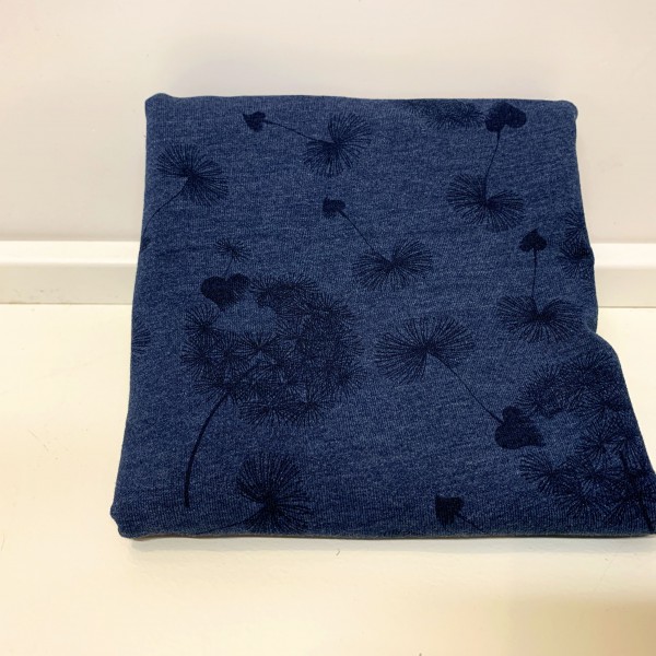 40 cm Jersey “Mælkebøtte“ mørkeblå