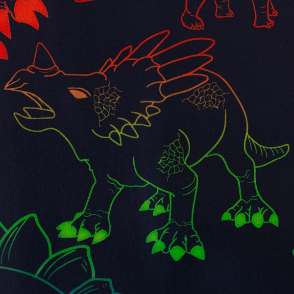 Regnjakkestof "T-Rex"