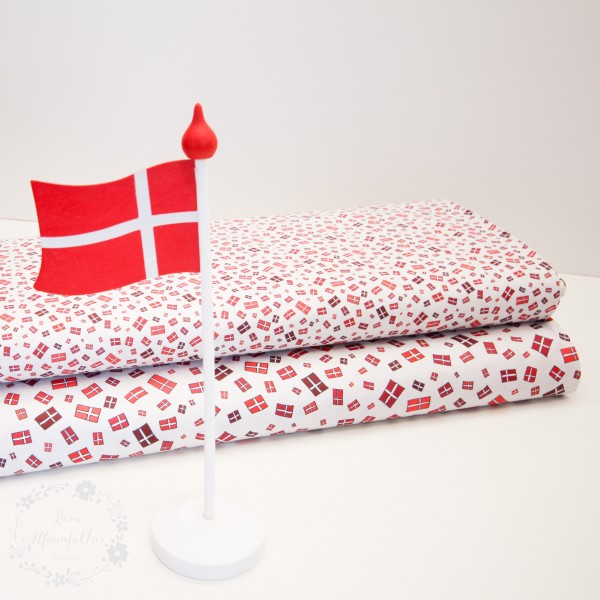 Bomuld "Dannebrog - lille"