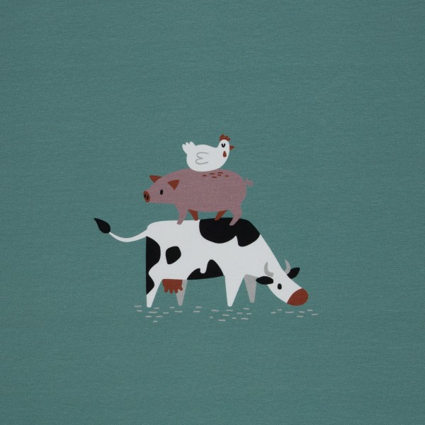 80 cm Bomuldsjersey-Panel "A good Harvest"