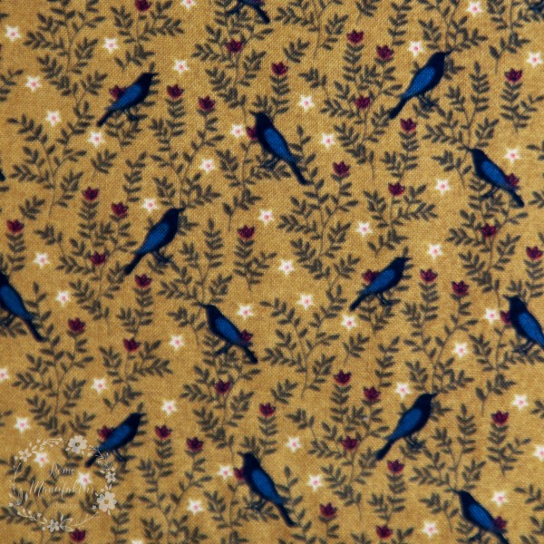 Bomuld "Moonshine Pattern 2529" by Jan Mott of Grane Design