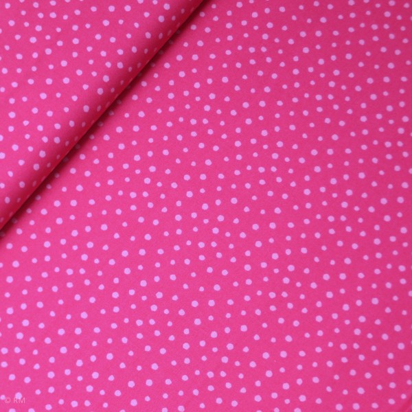 Bomuld “Junge Linie“ pink konfetti