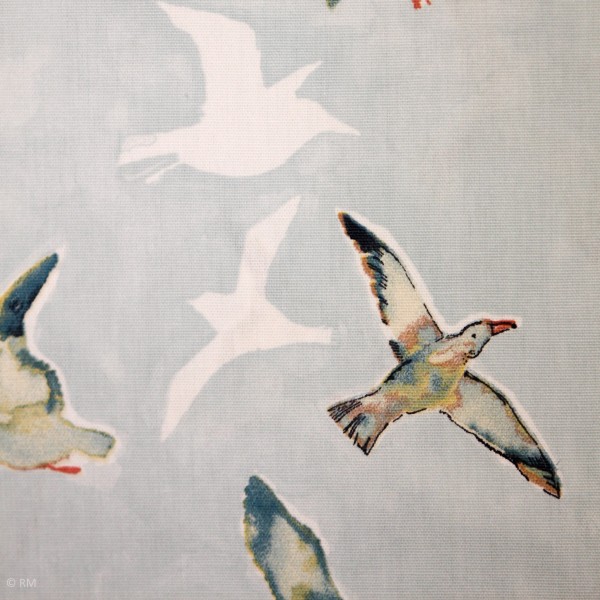 Dekostof "Seagulls sky"