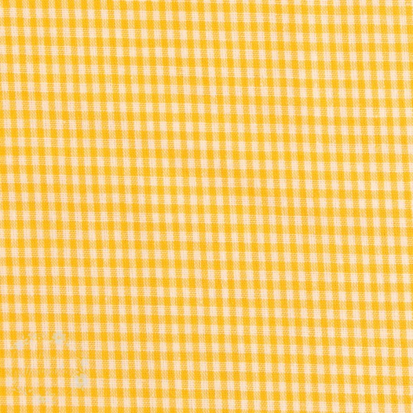 Bomuld ternet gul/hvid