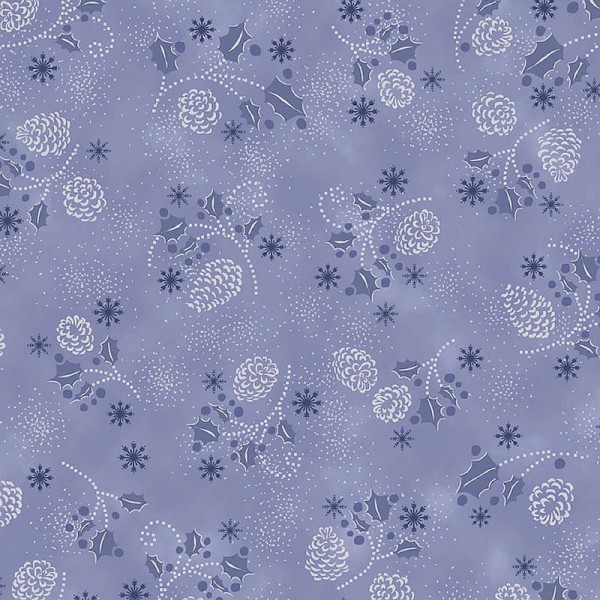 Bomuld "Snow Crystals" 4593-610