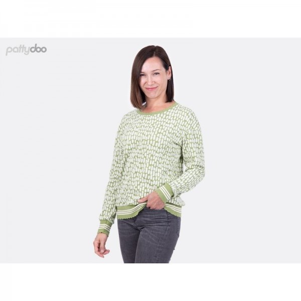 Snitmønster Dame-Pullover "Zoey" str 32 - 54 by pattydoo