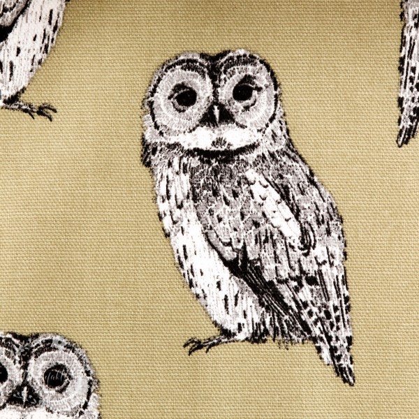 Dekostof "Owl" olive