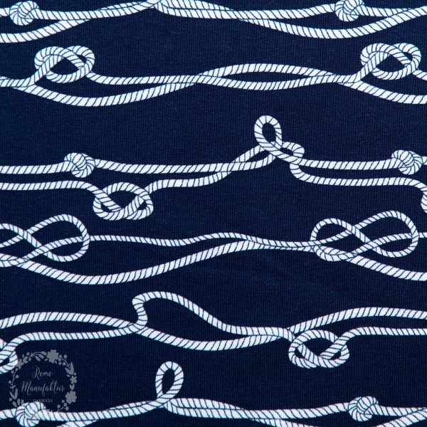 Bomuldsjersey kollektion "Sømand knude"