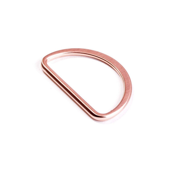 D-ring 25 mm kobber