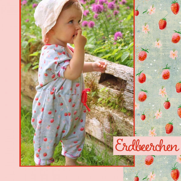 BIO-Jersey "Erdbeerchen" by Tante Gisi