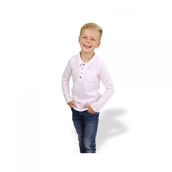 Snitmønster Kids-Polo-Shirt og -kjole str 74 - 164