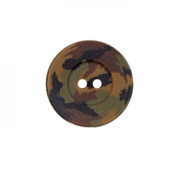 2-huls-knap "Camouflage" Ø 23 mm