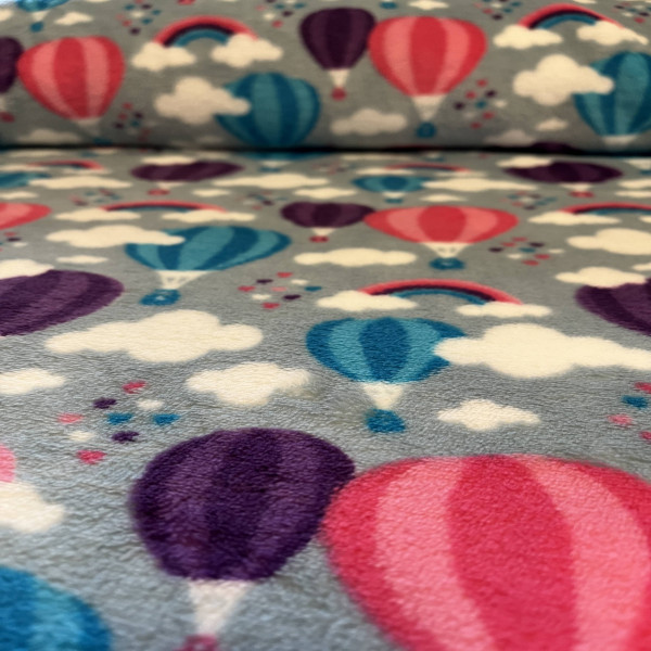 Micro-Fleece Doubleface “Ballon“