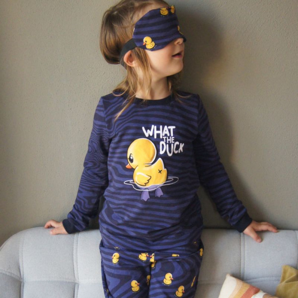 85 cm French Terry Panel “What the duck” by Thorsten Berger