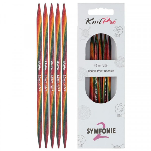 5,5 mm Strømpepinde (20 cm) KnitPro