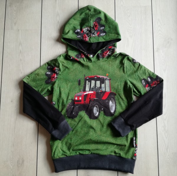 Kids-Hoodie “Traktor“ str 152