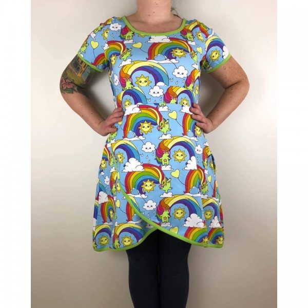 Snitmønster til kvinder "Tulip Dress" str 34 - 58