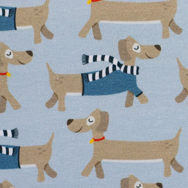 Bomuldsjersey "Cool Dogs"